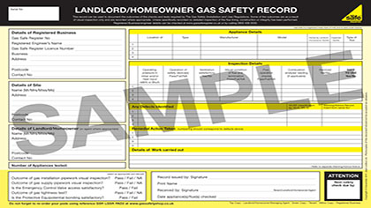 gas safety landslords certificate aberdeen